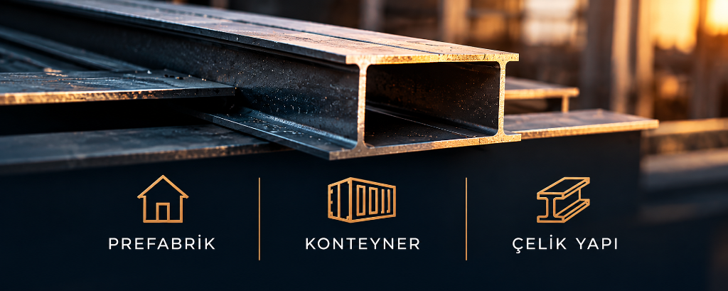 Prefabrik, Konteyner, Çelik Yapı Teknolojileri